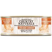 Country Naturals - 无谷物汁煮香浓鸡肉貓罐头 5.5oz (需预订)