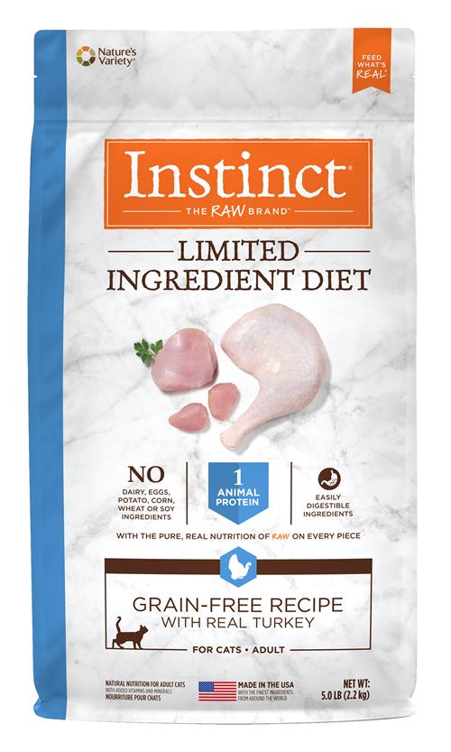 Instinct 单一蛋白系列 - 火鸡配方成貓亁粮 (需预订)
