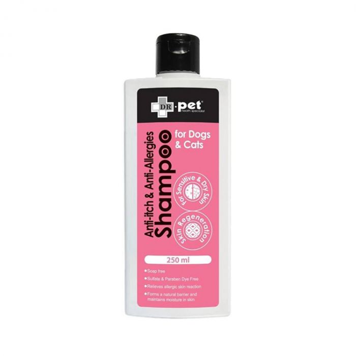 Dr. pet - 保濕止癢防敏感潔毛液 250ml