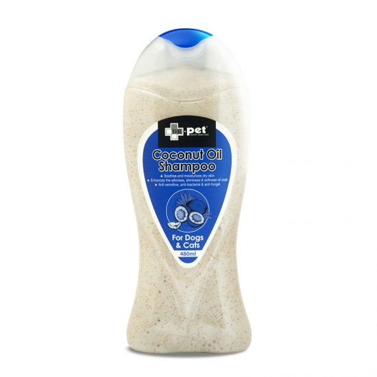 Dr. pet - 椰子核桃油潔毛液 480ml