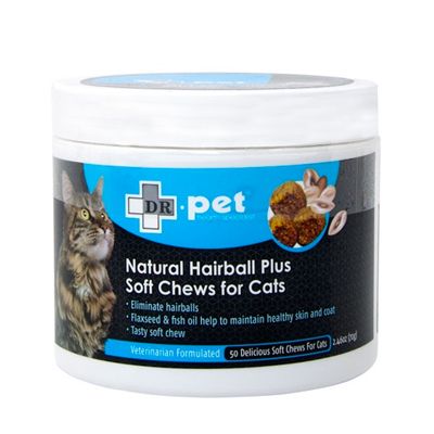 Dr. pet - 去毛球天然肉粒 50粒 ( 貓貓專用 )