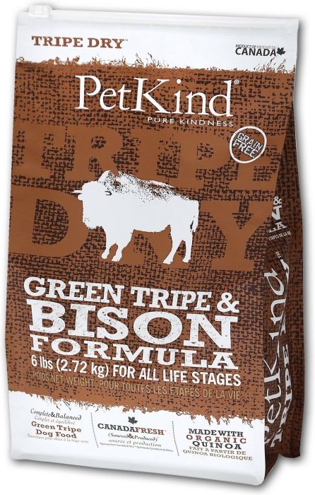 PetKind - 無穀物牛及野牛草胃配方狗乾糧