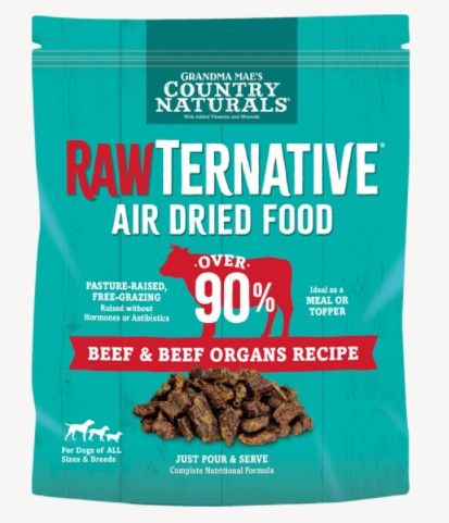 Country Naturals Raw Ternative - 无激素草饲牛风乾配方 (需预订)