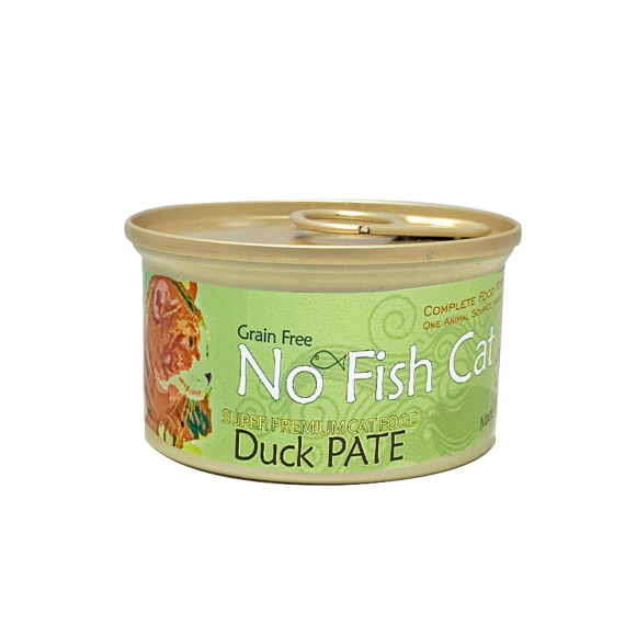 Pet Say - NO FISH CAT QUAIL PATE 鮮鴨肉肉醬主食貓罐頭－85G