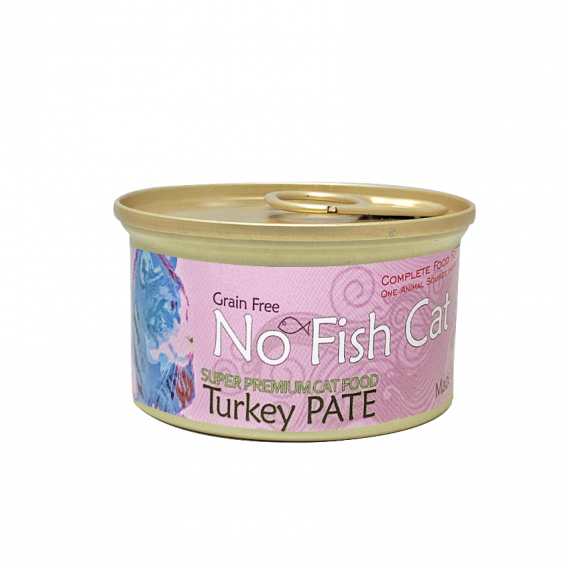 Pet Say - NO FISH CAT TURKEY PATE 火雞肉醬主食貓罐頭－85G