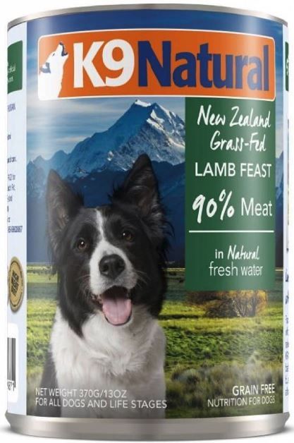 K9 Natural 主食狗罐頭 - 羊肉配方