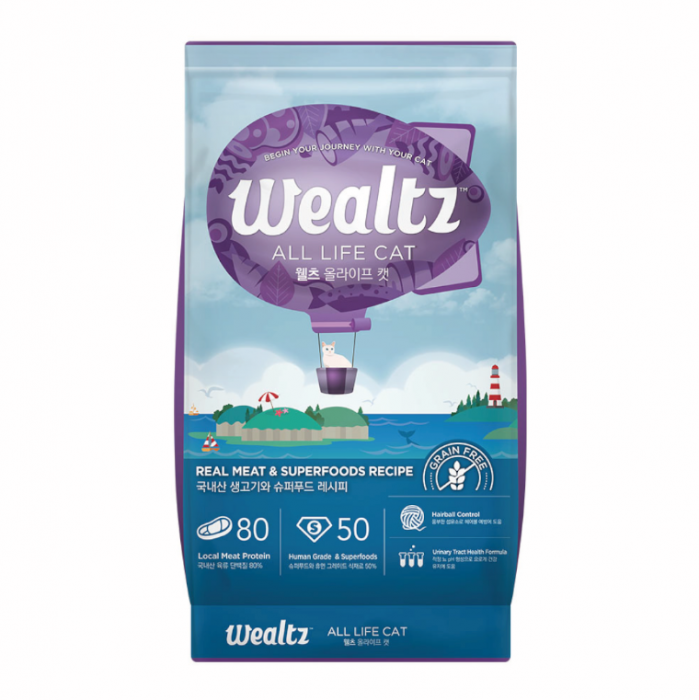 Wealtz - 全貓配方 無穀物觧雞肉貓糧 (需預訂)