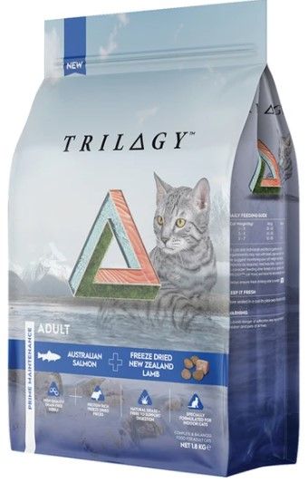 TRILOGY - 无谷物澳洲三文鱼 + 5%纽西兰羊肺冻乾成貓粮 (需预订)