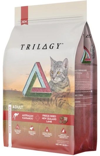 TRILOGY - 无谷物澳洲野生袋鼠肉 + 5%纽西兰羊肺冻乾成貓粮 (需预订)