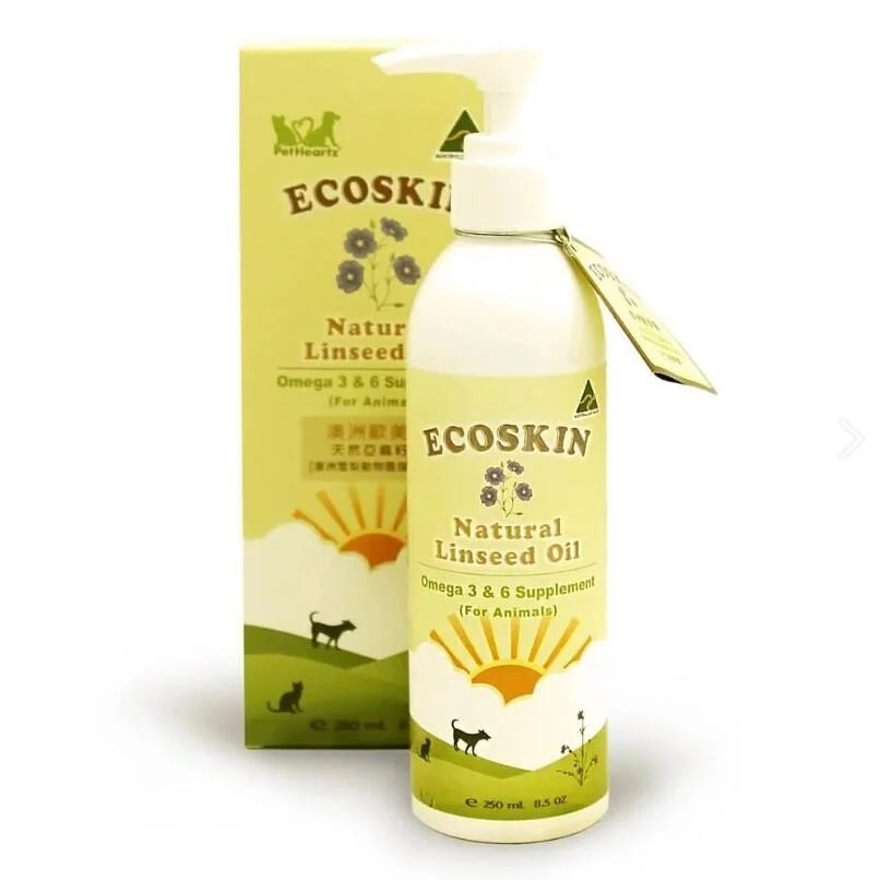 PetHeartz - ECOSKIN欧美膚 天然亚麻籽油 250ml