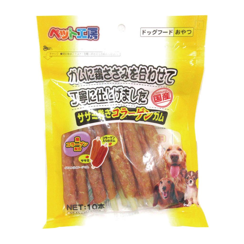 PET工房 - 手作鸡肉繞鲨鱼软骨 10支