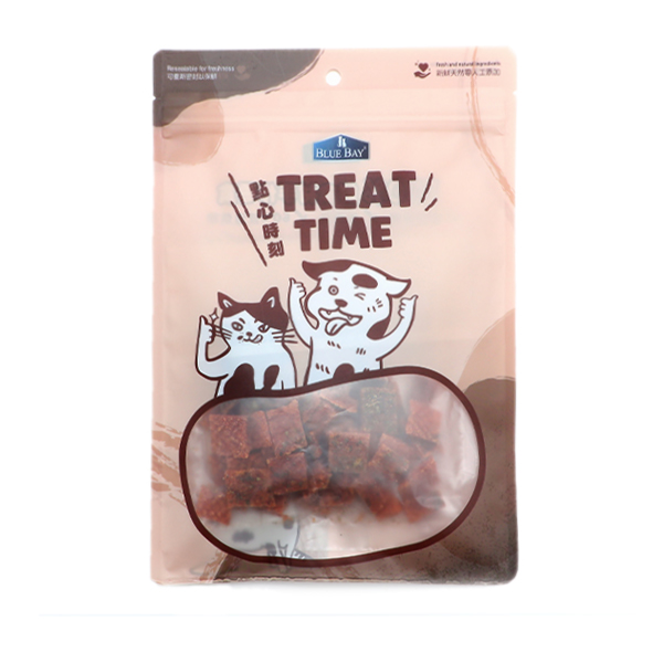 Blue Bay - Treat Time 貓草鮭鱼小鸡丁 貓小食/狗小食 80g (需预订)
