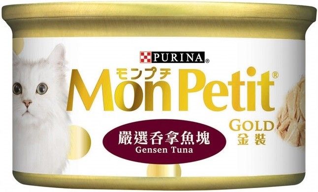 Purina Mon Petit 貓湿粮 - 金装严选吞拿鱼块 85g