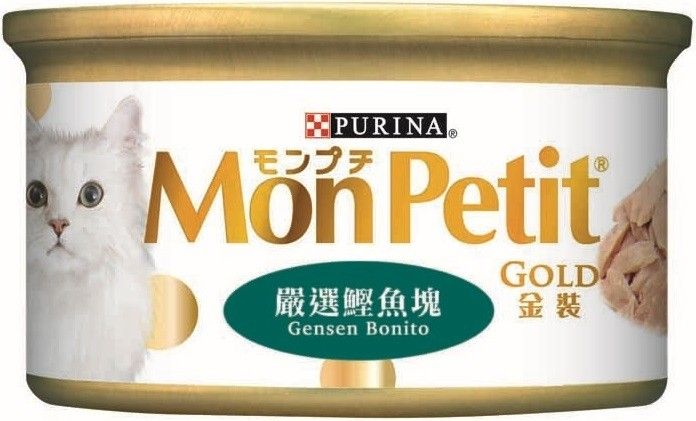 Purina Mon Petit 貓湿粮 - 金装严选鰹鱼块 85g