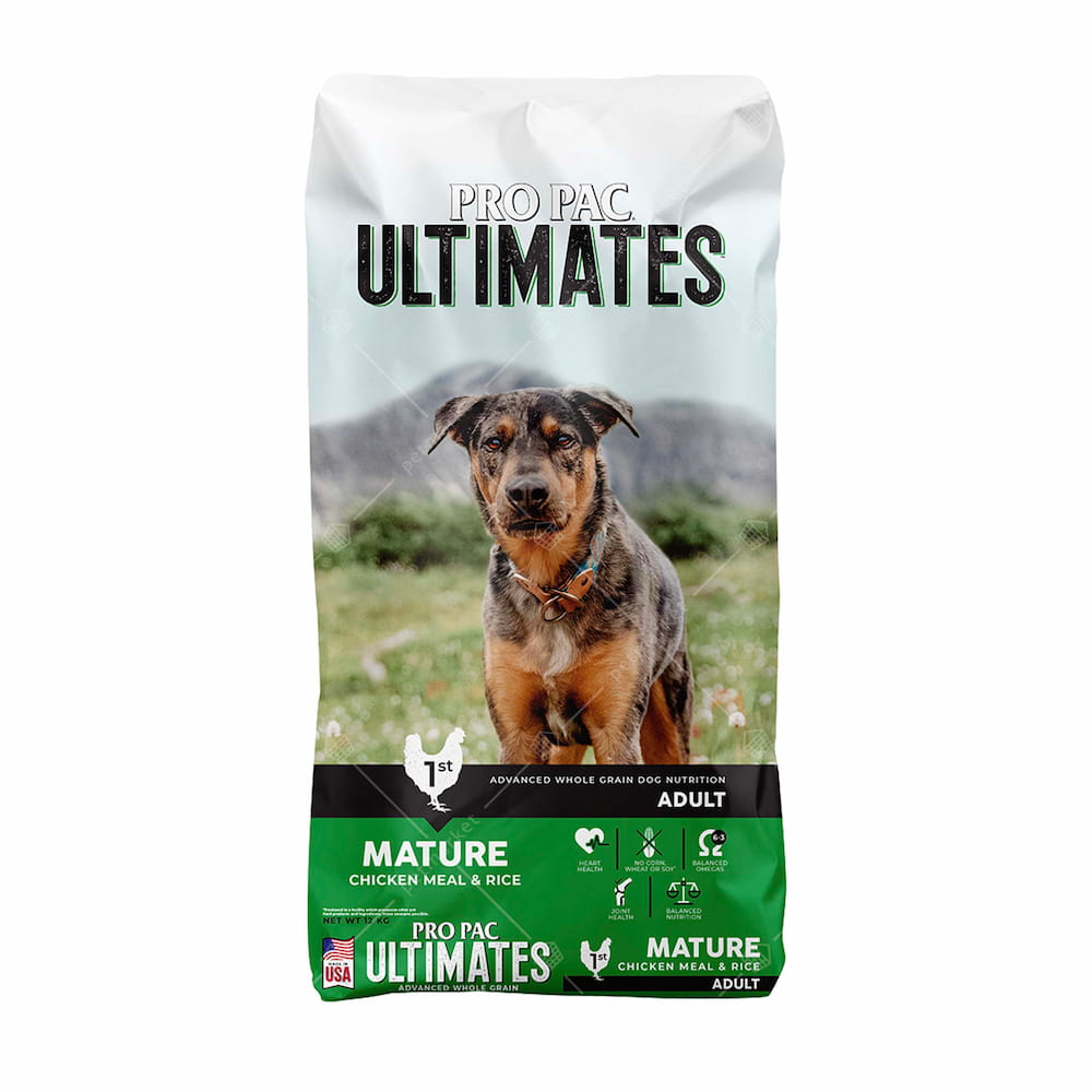 PRO PAC - 全天然高齡犬雞肉+糙米配方狗糧