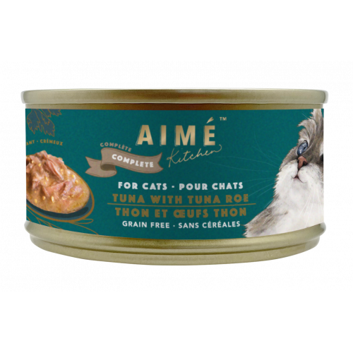 AIME KITCHEN - 鮮魚子伴吞拿魚無穀物均衡主食貓罐頭 85g (需預訂)