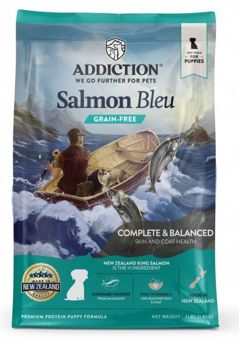 Addiction - 無穀物藍三文魚幼犬糧