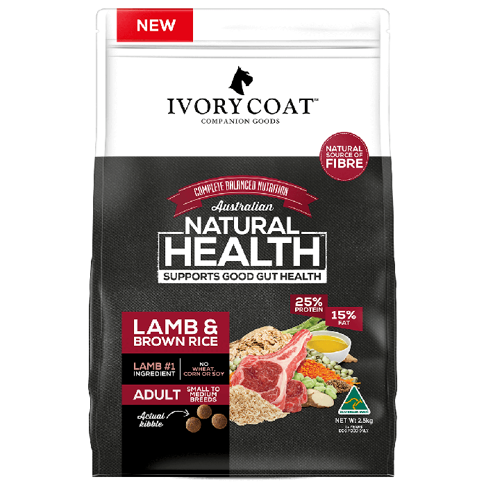 IVORY COAT - 羊肉糙米成犬粮 2.5kg (需预订)
