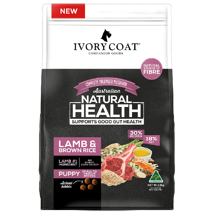 IVORY COAT - 羊肉糙米幼犬粮 2.5kg (需预订)
